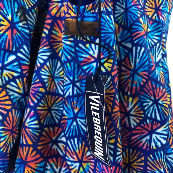 Vilebrequin Women's Carapaces Crossed Back Strap One-Piece Swimsuit Bathing Suit - Picture 8 of 9